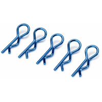 Absima Body Clips Small/Blue 10pcs AB2440018