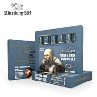 Abteilung 502 Flesh And Skin Colours Dense Acrylic Paint Set [ABT1161]