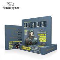 Abteilung 502 Intense Leather And Shadows Colours Dense Acrylic Paint Set [ABT1165]