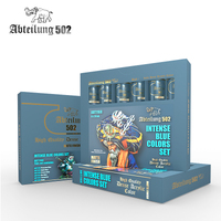 Abteilung 502 Intense Blue Colours Dense Acrylic Paint Set [ABT1168]