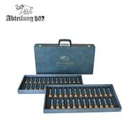 Abteilung 502 Luxury Wooden Briefcase (50 Dense Acrylic Colours) [ABT1200]