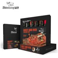 Abteilung 502 Rust and Red Colors Set Modelling Oil Paint Set [ABT304]