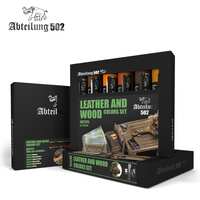 Abteilung 502 Leather and Wood Set Modelling Oil Paint Set [ABT315]