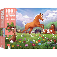Children's Fuzzy Jigsaw 100pc