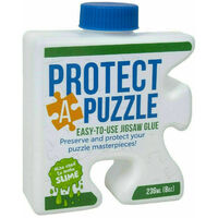 Masterpieces Puzzle Glue 5oz Shaped Bottle