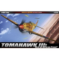 Academy 1/48 Tomahawk IIB "Ace of African Front" Limited Edition Reproduction [12235]