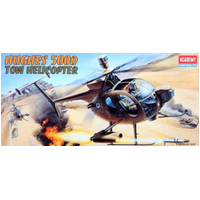 Academy 1/48 Hughes 500D Tow Helicopter Plastic Model Kit [12250]