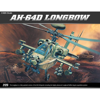Academy 1/48 AH-64D Longbow Apache Plastic Model Kit 12268