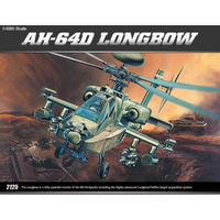 Academy 1/48 AH-64D Longbow Apache Plastic Model Kit [12268]