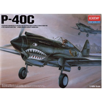 Academy 1/48 P-40C Warhawk Plastic Model Kit [12280]