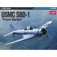 Academy 1/48 USMC SBD-1 "Pearl Harbour" Plastic Model Kit [12331]