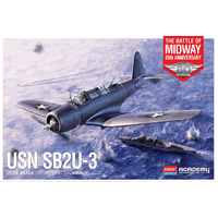 Academy 1/48 USN SB2U-3 "Battle of Midway" 80th Anniversary Plastic Model Kit