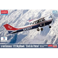 Academy 1/48 Cessna® 172 Skyhawk® Civil Air Patrol Plastic Model Kit