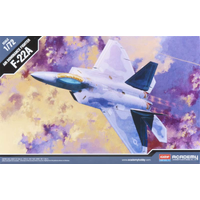 Academy 1/72 F-22A Air Dominance Fighter Raptor Plastic Model Kit [12423]