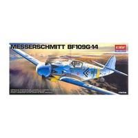 Academy 1/72 Messerschmitt BF109G-14 Plastic Model Kit [12454]
