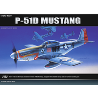 Academy 1/72 P-51D Mustang Plastic Model Kit With Australian Decals
