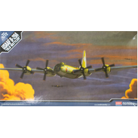 Academy 1/72 USAAF B-29A "Old Battler" Superfortress Plastic Model Kit [12517]