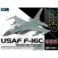 Academy 1/72 USAF F-16C "Multirole Fighter" MCP Plastic Model Kit [12541]