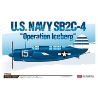 Academy 1/72 U.S.Navy SB2C-4 "Operation Iceberg" Le: Helldiver Plastic Model Kit [12545]