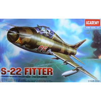 Academy 1/144 SU-22 Fitter Plastic Model Kit [12612]