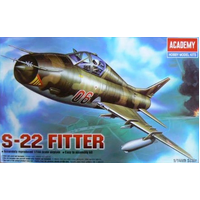 Academy 1/144 SU-22 Fitter Plastic Model Kit [12612]