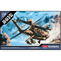 Academy 1/144 AH-64D/DJ "Longbow" Plastic Model Kit *Aust Decals* [12625]