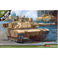 Academy 1/35 M1A1 Abrams "Iraq 2003" Plastic Model Kit *Aus Decals* [13202]