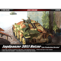 Academy 1/35 Jagdpanzer 38(T) Hetzer "Late Version" Plastic Model Kit [13230]
