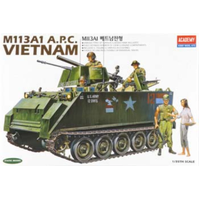 Academy 1/35 M113A1 Vietnam Version Plastic Model Kit *Aus Decals* [13266]