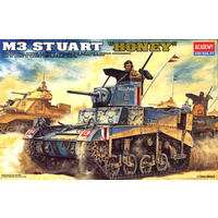 Academy 1/35 British M3 Stuart "Honey" Plastic Model Kit [13270]