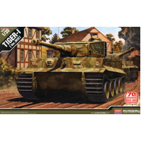 Academy 1/35 Tiger-I Mid Ver. "Anniv.70 Normandy Invasion 1944" Le: Plastic Model Kit [13287]