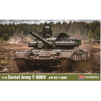 Academy 1/72 Soviet Army T-80BV Plastic Model Kit