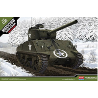 Academy 1/35 M4A3 (76)W "Battle Of Bulge" Plastic Model Kit [13500]