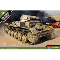 Academy 13535 1/35 Panzer 2 Ausf. F, North Africa Plastic model kit
