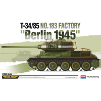 Academy 1/35 Soviet Medium Tank T-34-85 "Ural Tank Factory No. 183" Plastic Model Kit