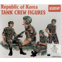 Academy 1/35 Republic of Korea Tank Crew 1369 Plastic Model Kit