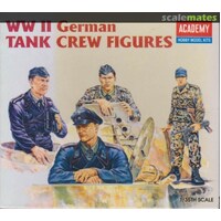 Academy 1/35 WWII German Tank Crew Figures Set Plastic Model Kit
