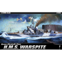 Academy 1/350 Queen Elizabeth Class "H.M.S.Warspite" Plastic Model Kit [14105]