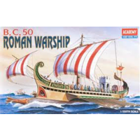 Academy 14207 1/72 Roman Warship Circa B.C 50 Plastic Model Kit