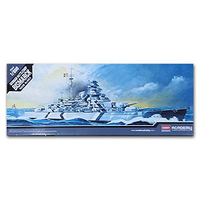 Academy 1/800 Battleship Bismarck (Static) Plastic Model Kit [14218]