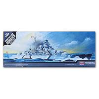 Academy 1/800 Battleship Bismarck (Static) Plastic Model Kit [14218]