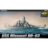 Academy 14222 1/700 USS Missouri BB-63 MCP Plastic Model Kit