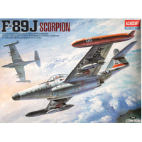 Academy 1/72 F-89J Scorpion Plastic Model Kit