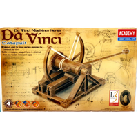 Academy Davinci Catapult Machine Plastic Model Kit [18137]