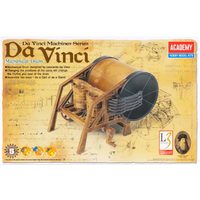 Academy 18138 Davinci Mechanical Drum Plastic Model Kit