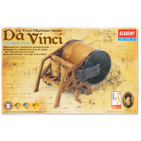 Academy Davinci Mechanical Drum Plastic Model Kit [18138]