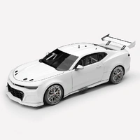 Authentic Collectables 1/18 Chevrolet Camaro ZL1 Gen3 Supercar Plain Body Edition Gloss White Diecast Model Car