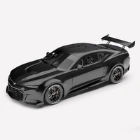 Authentic Collectables 1/18 Chevrolet Camaro ZL1 Gen3 Supercar Plain Body Edition Matte Black Diecast Model Car