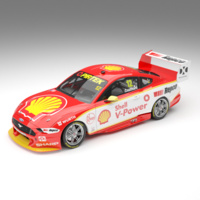 Authentic Collectables 1/18 Shell V-Power Racing Team # 12 Ford Mustang GT Supercar - Driver: Fabian Coulthard ACD18F19B Diecast Car