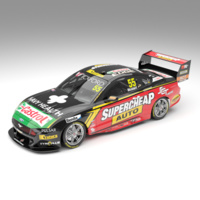 Authentic Collectables 1/18 Supercheap Auto Racing # 55 Ford Mustang GT Supercar - Driver: Chaz Mostert ACD18F19F Diecast Car